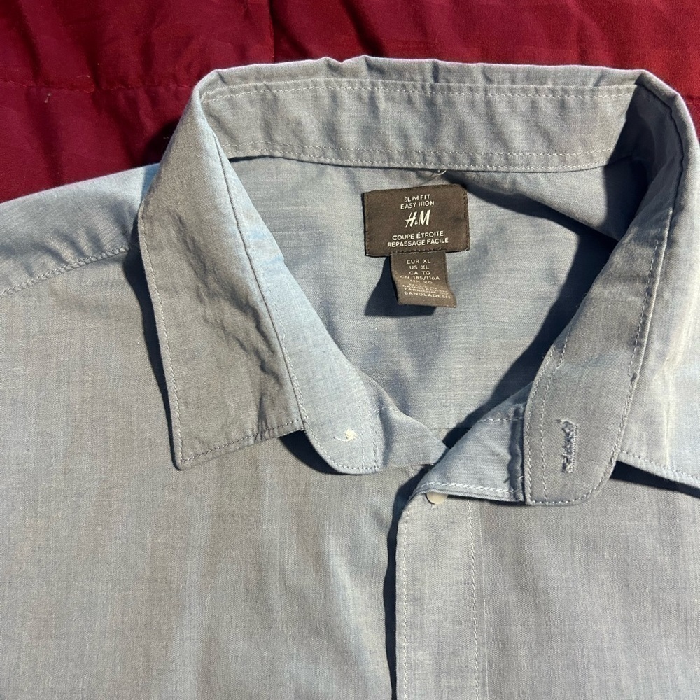 H&M Long Sleeve Button Down Shirt - Picture 2 of 3